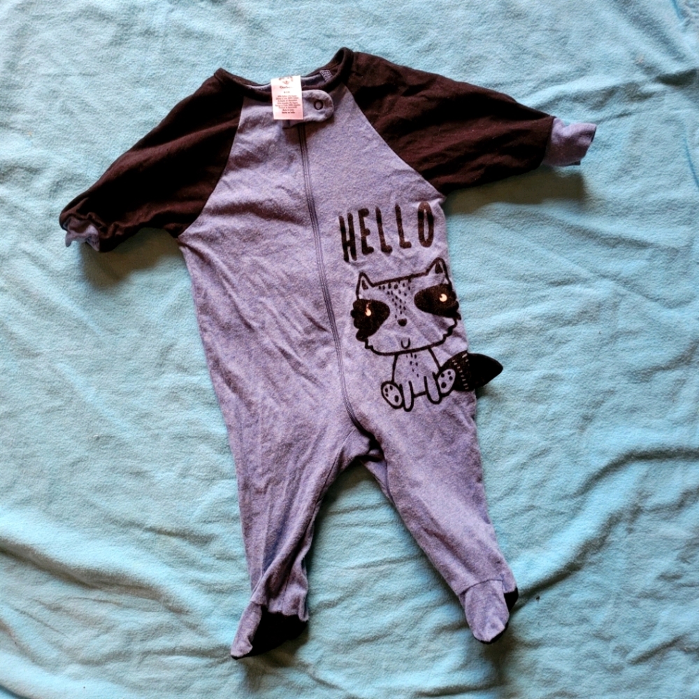 3 for $12 Gerber 0-3M Baby Pajamas